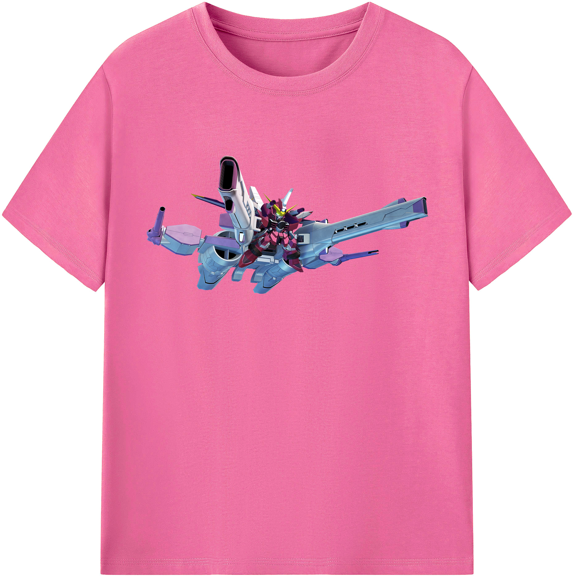 （画像用） 機動戦士ガンダム Mobile Suit Gundam レディースカジュアルプリントTシャツ（綿100％）